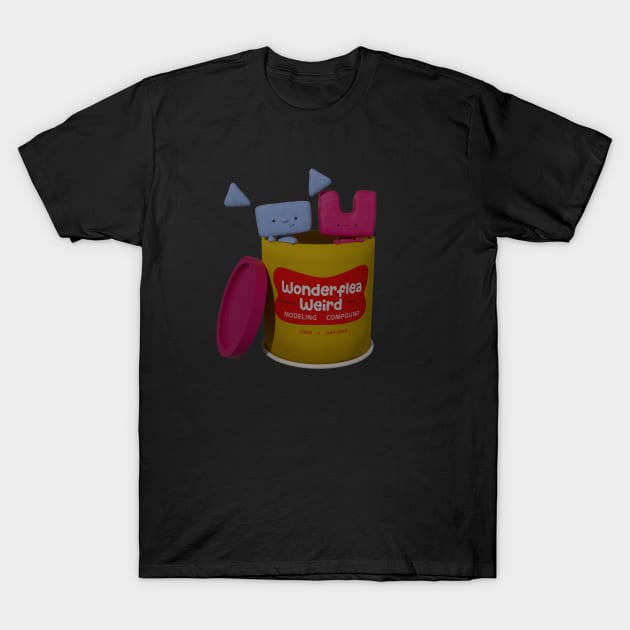 Wonderflea Weird Goo-Doh T-Shirt by Wonderflea Weird 